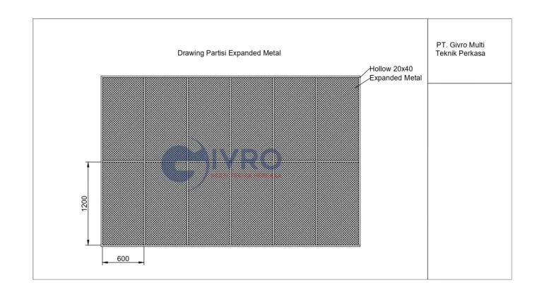 Pabrik Pagar Expanded Metal Jabodetabek